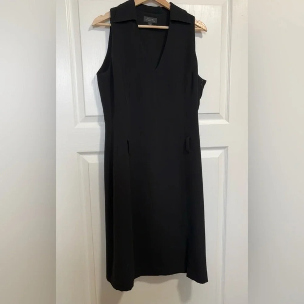 TAHARI Collared Dress